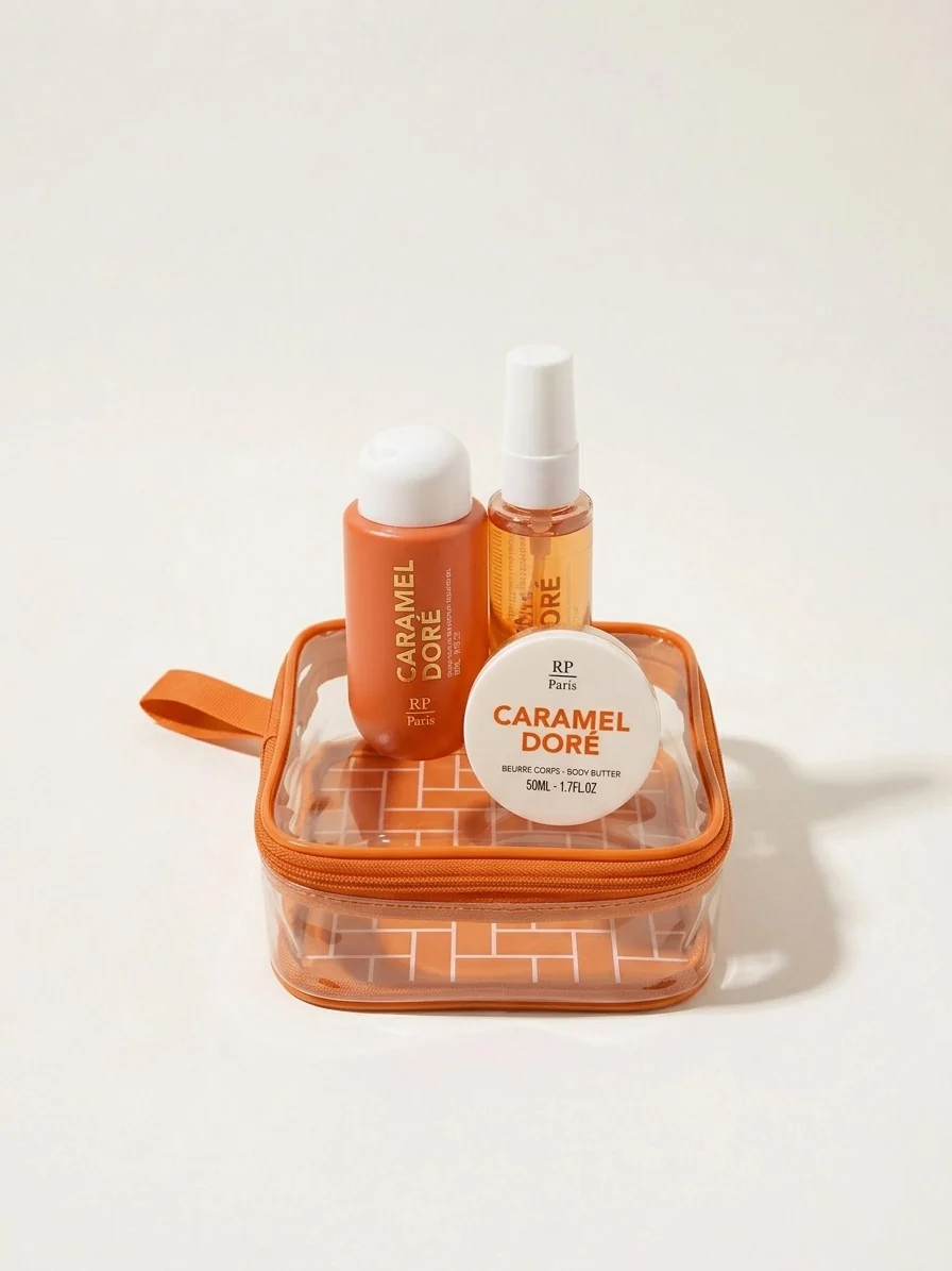 Travel Set RP Pop Caramel Doré
